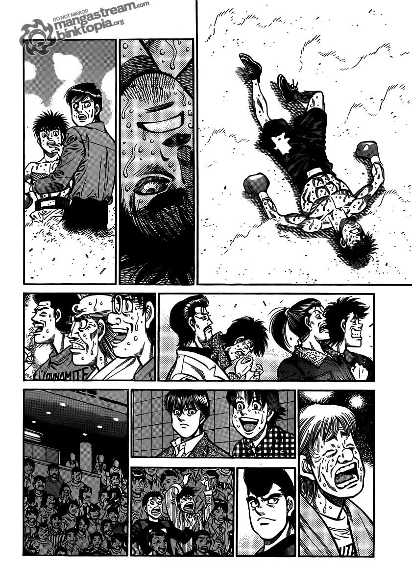 Hajime no Ippo Chapter 939 page 11 - Chapter 939 : Surviving Multiple Hits