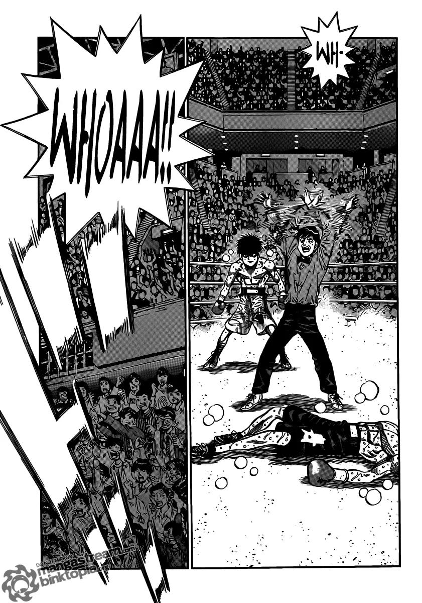 Hajime no Ippo Chapter 939 page 12 - Chapter 939 : Surviving Multiple Hits