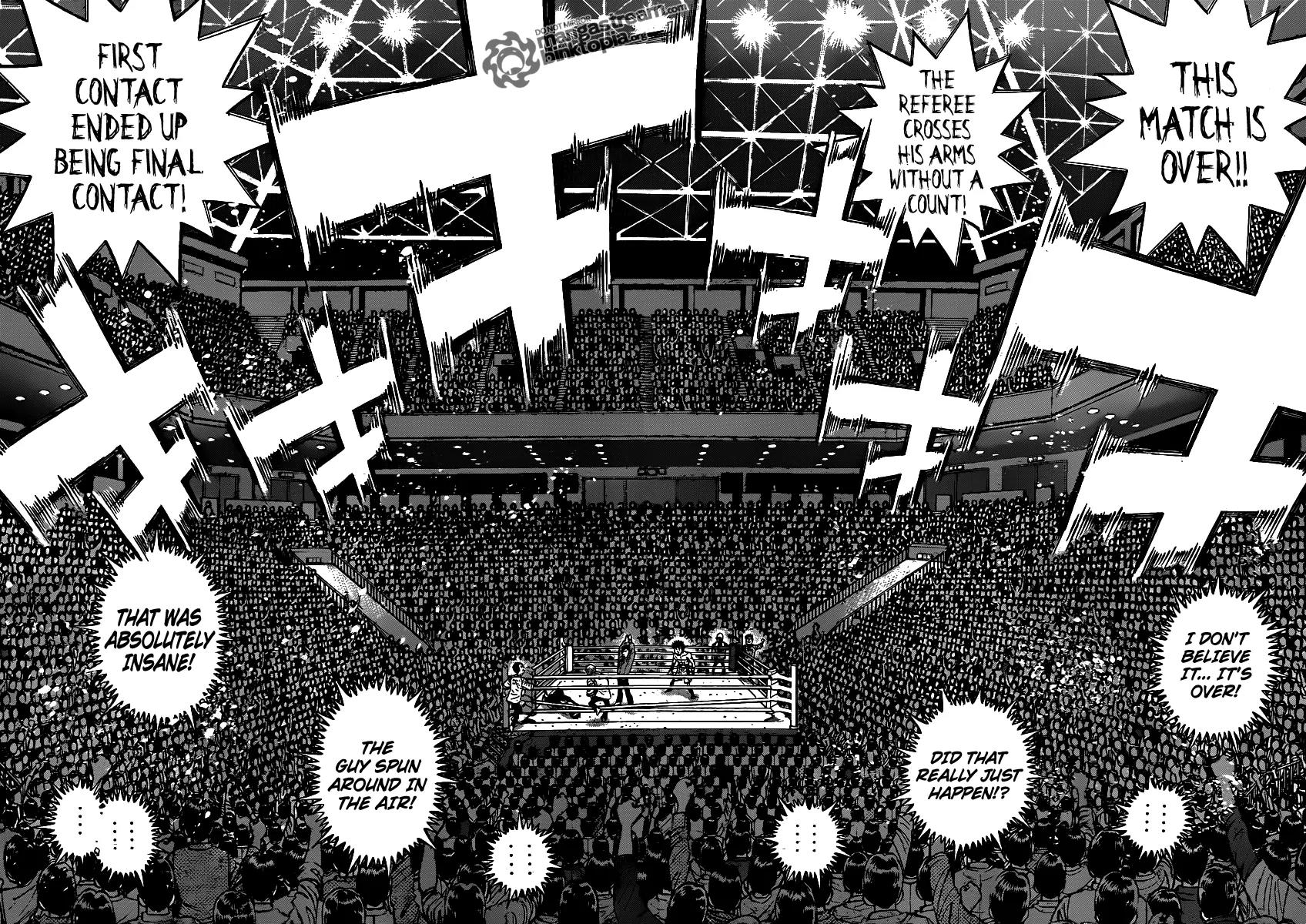 Hajime no Ippo Chapter 939 page 13 - Chapter 939 : Surviving Multiple Hits