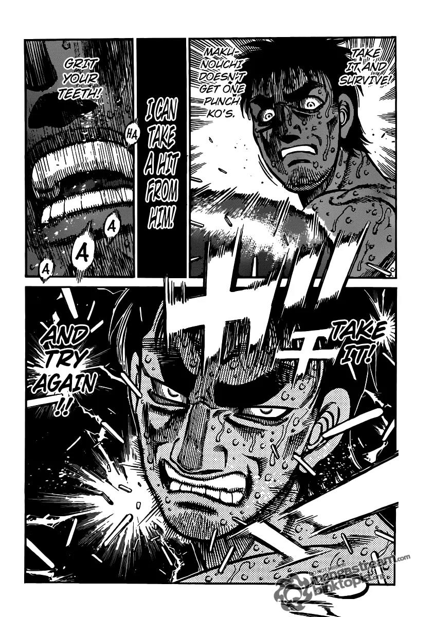 Hajime no Ippo Chapter 939 page 2 - Chapter 939 : Surviving Multiple Hits