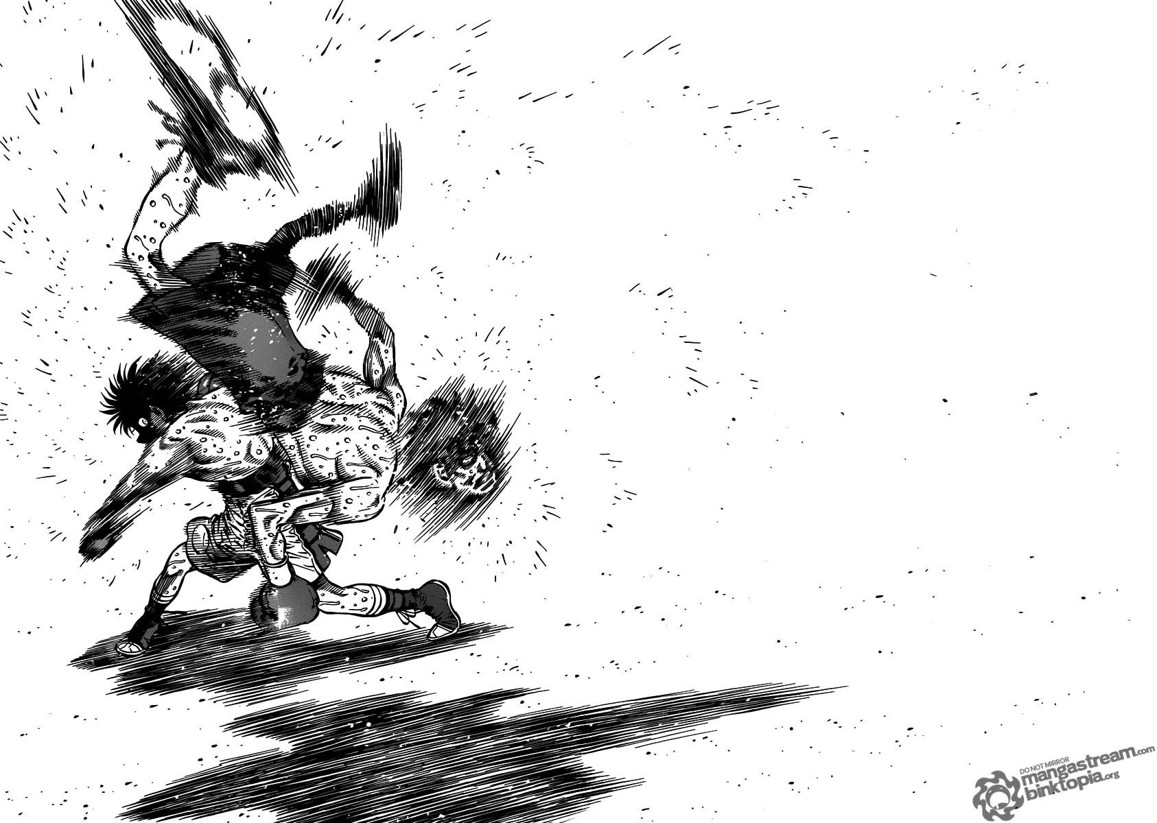 Hajime no Ippo Chapter 939 page 8 - Chapter 939 : Surviving Multiple Hits
