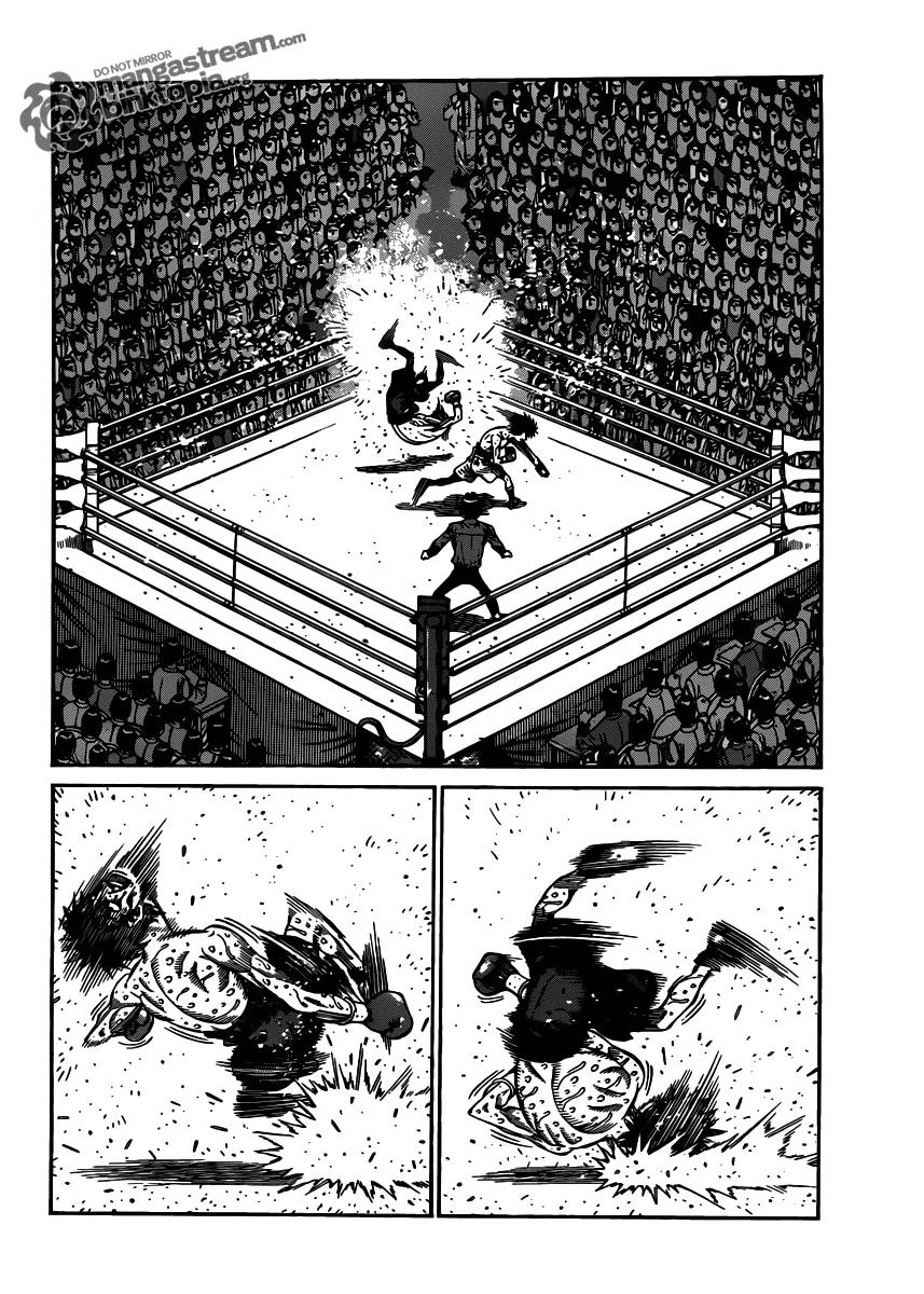 Hajime no Ippo Chapter 939 page 9 - Chapter 939 : Surviving Multiple Hits