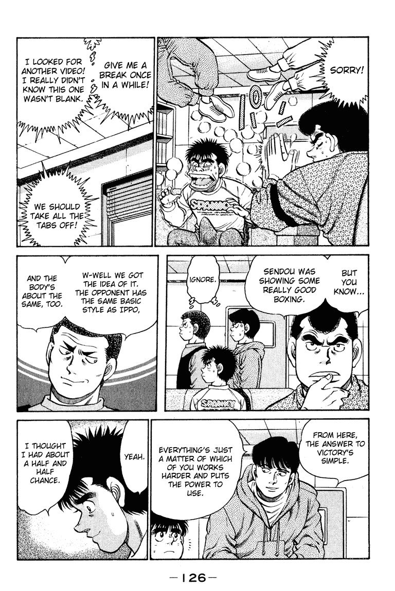Hajime no Ippo Chapter 94.2 page 6 - Chapter 94 v2 : Star of Osaka