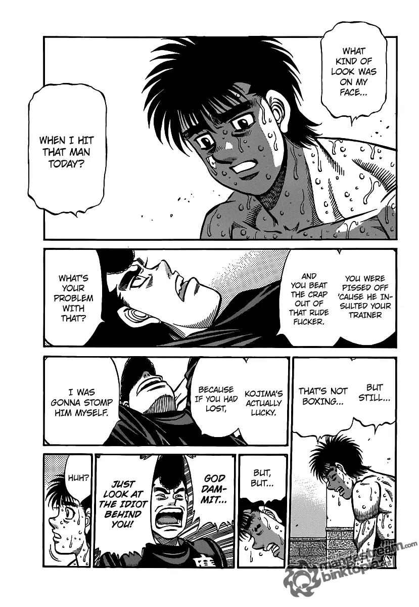 Hajime no Ippo Chapter 940 page 10 - Chapter 940 : The Featherweight Card Is Full