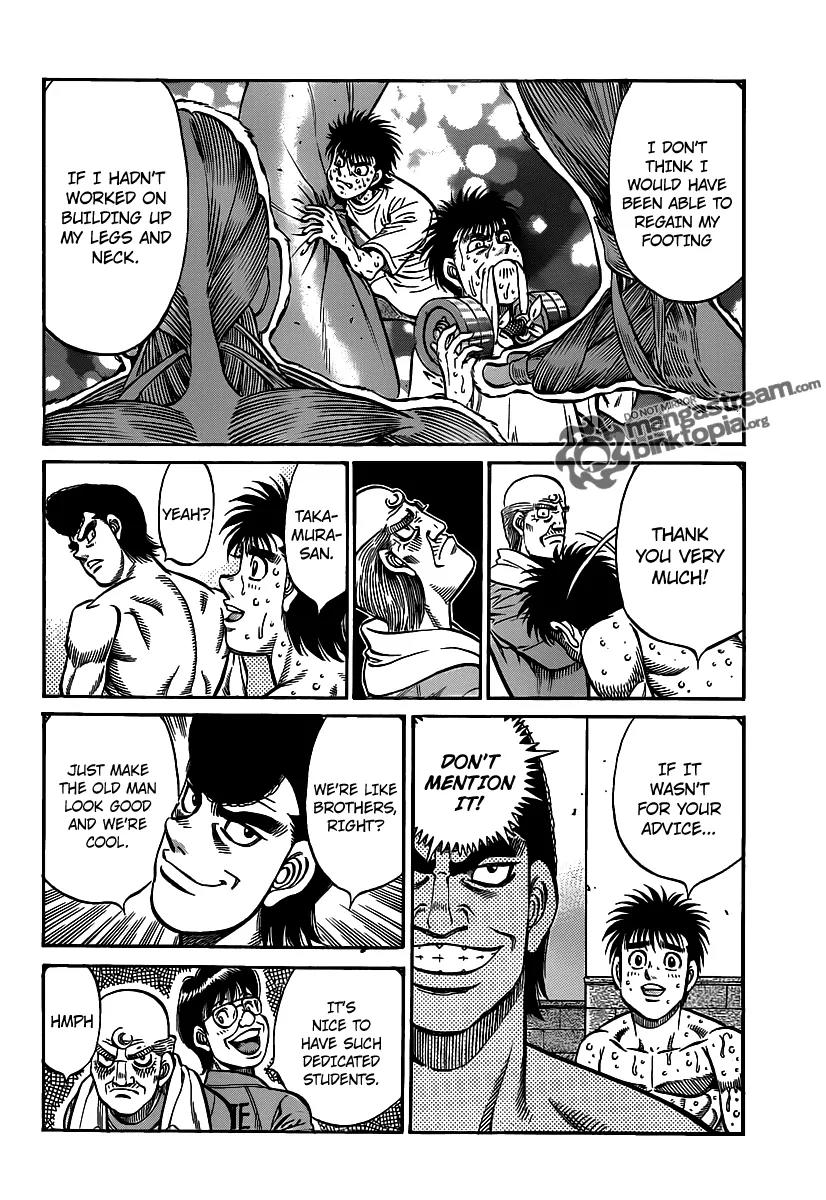 Hajime no Ippo Chapter 940 page 13 - Chapter 940 : The Featherweight Card Is Full