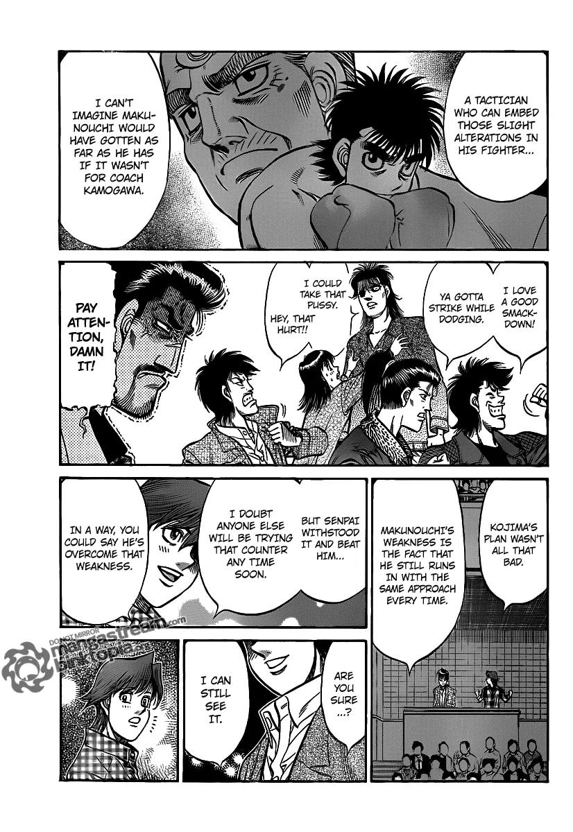 Hajime no Ippo Chapter 940 page 6 - Chapter 940 : The Featherweight Card Is Full