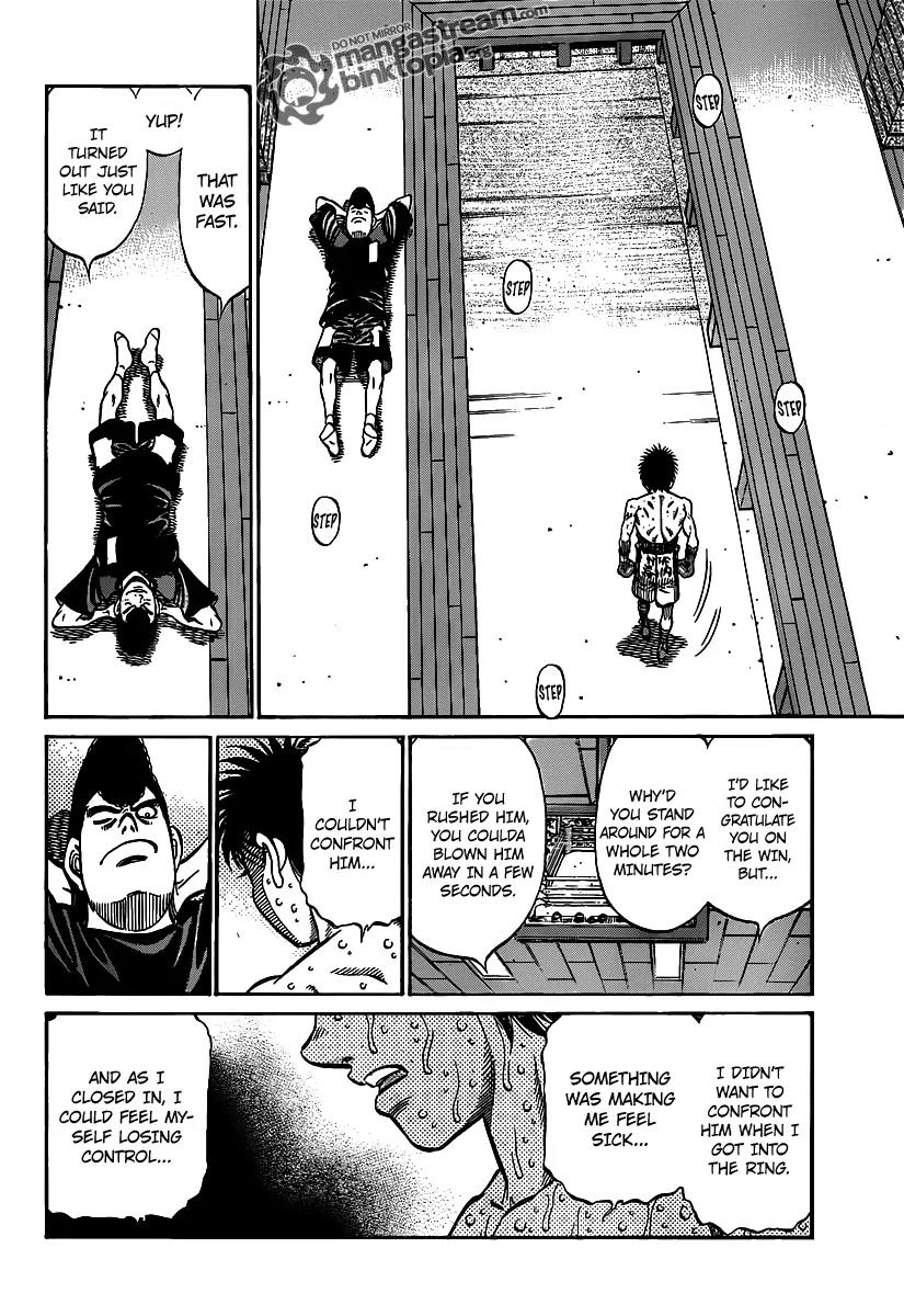 Hajime no Ippo Chapter 940 page 9 - Chapter 940 : The Featherweight Card Is Full