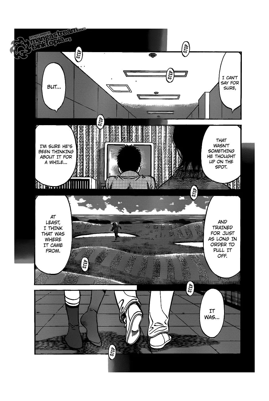 Hajime no Ippo Chapter 941 page 13 - Chapter 941 : A Missed Promise