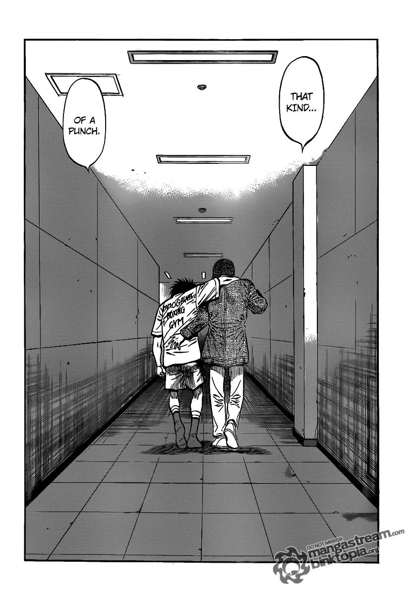 Hajime no Ippo Chapter 941 page 14 - Chapter 941 : A Missed Promise