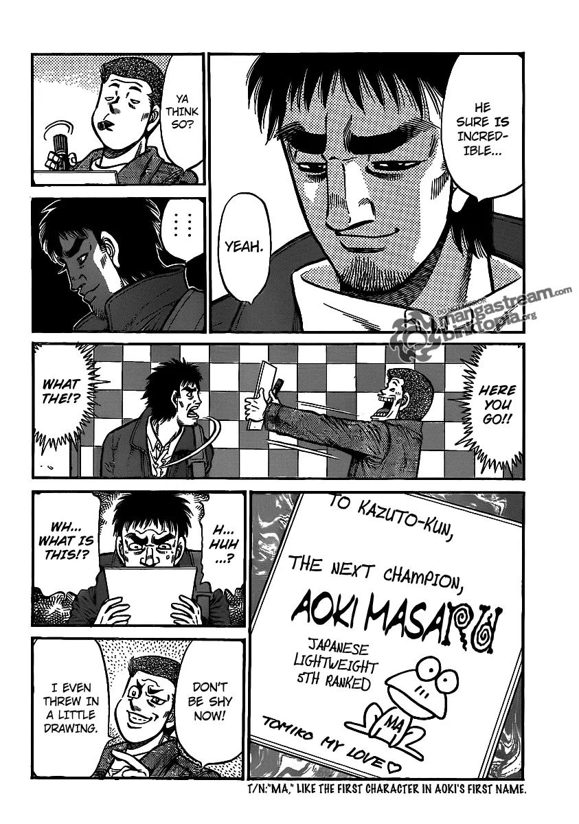Hajime no Ippo Chapter 941 page 8 - Chapter 941 : A Missed Promise
