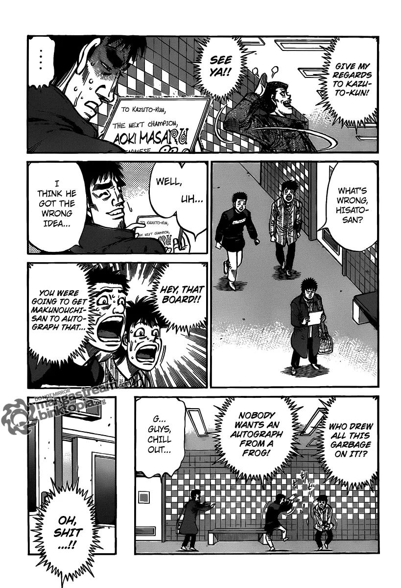 Hajime no Ippo Chapter 941 page 9 - Chapter 941 : A Missed Promise