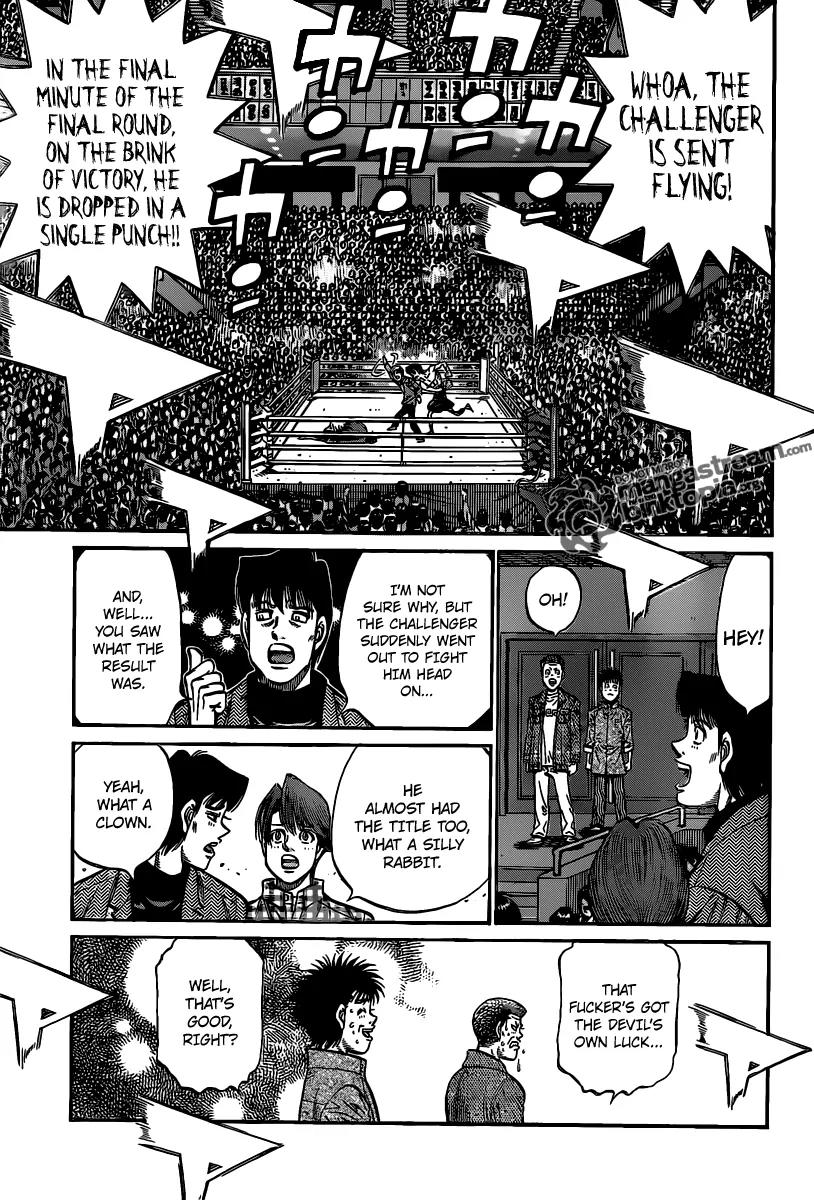 Hajime no Ippo Chapter 942 page 17 - Chapter 942 : The People's Challenger