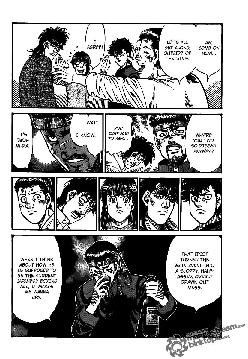 Hajime no Ippo Chapter 943 page 10 - Chapter 943 : A Dream Match in a Bar