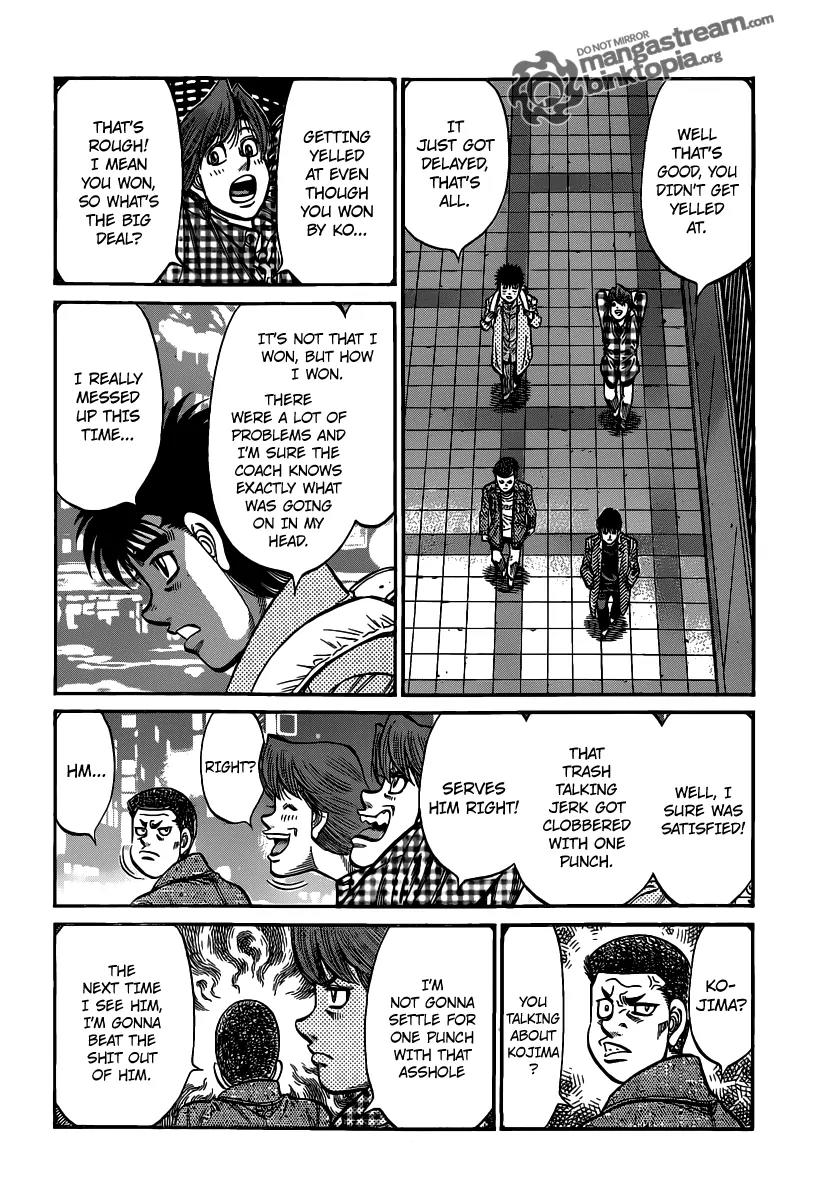 Hajime no Ippo Chapter 943 page 4 - Chapter 943 : A Dream Match in a Bar