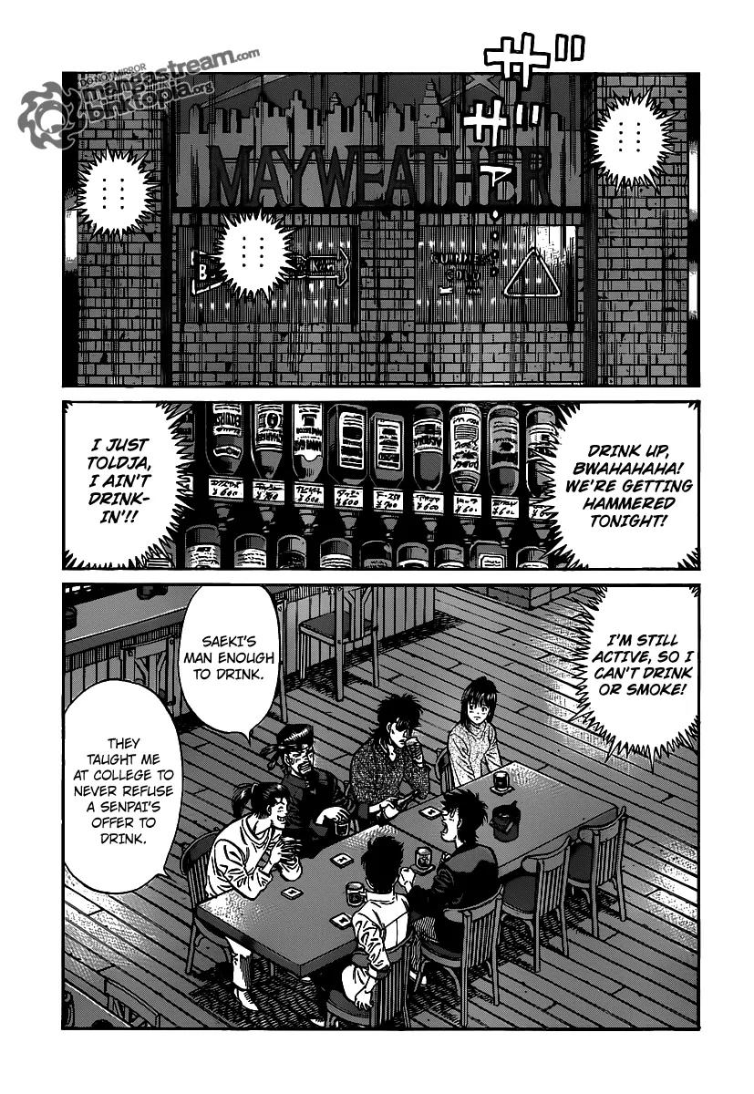 Hajime no Ippo Chapter 943 page 6 - Chapter 943 : A Dream Match in a Bar