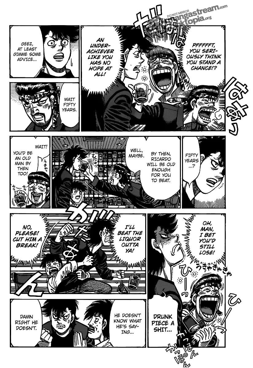Hajime no Ippo Chapter 943 page 8 - Chapter 943 : A Dream Match in a Bar