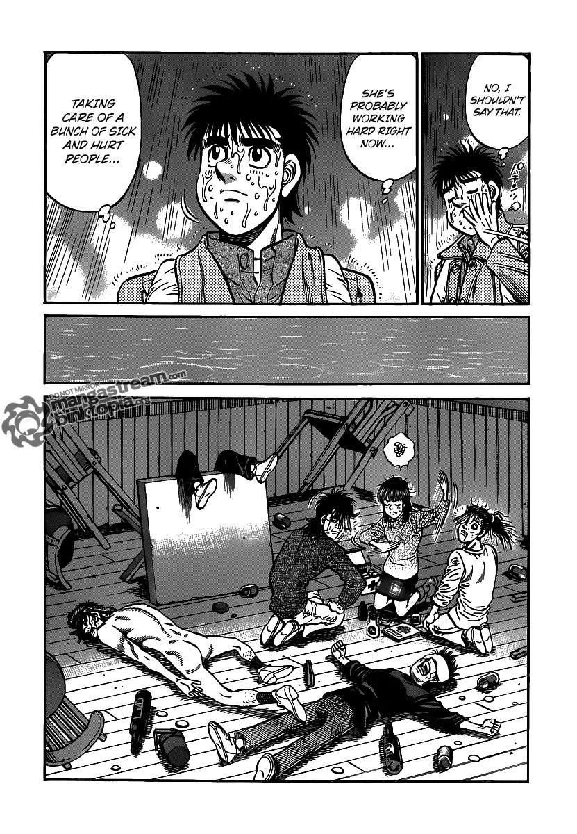 Hajime no Ippo Chapter 944 page 10 - Chapter 944 : Beware a Champion Who Drinks By Himself