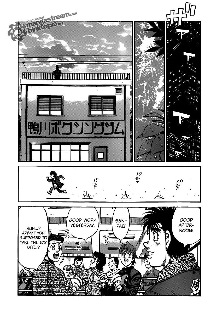 Hajime no Ippo Chapter 944 page 11 - Chapter 944 : Beware a Champion Who Drinks By Himself