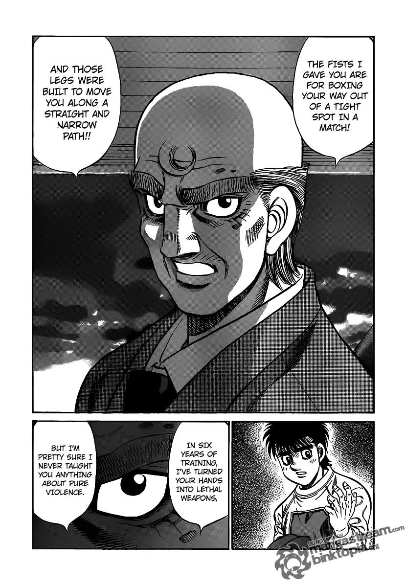 Hajime no Ippo Chapter 944 page 14 - Chapter 944 : Beware a Champion Who Drinks By Himself