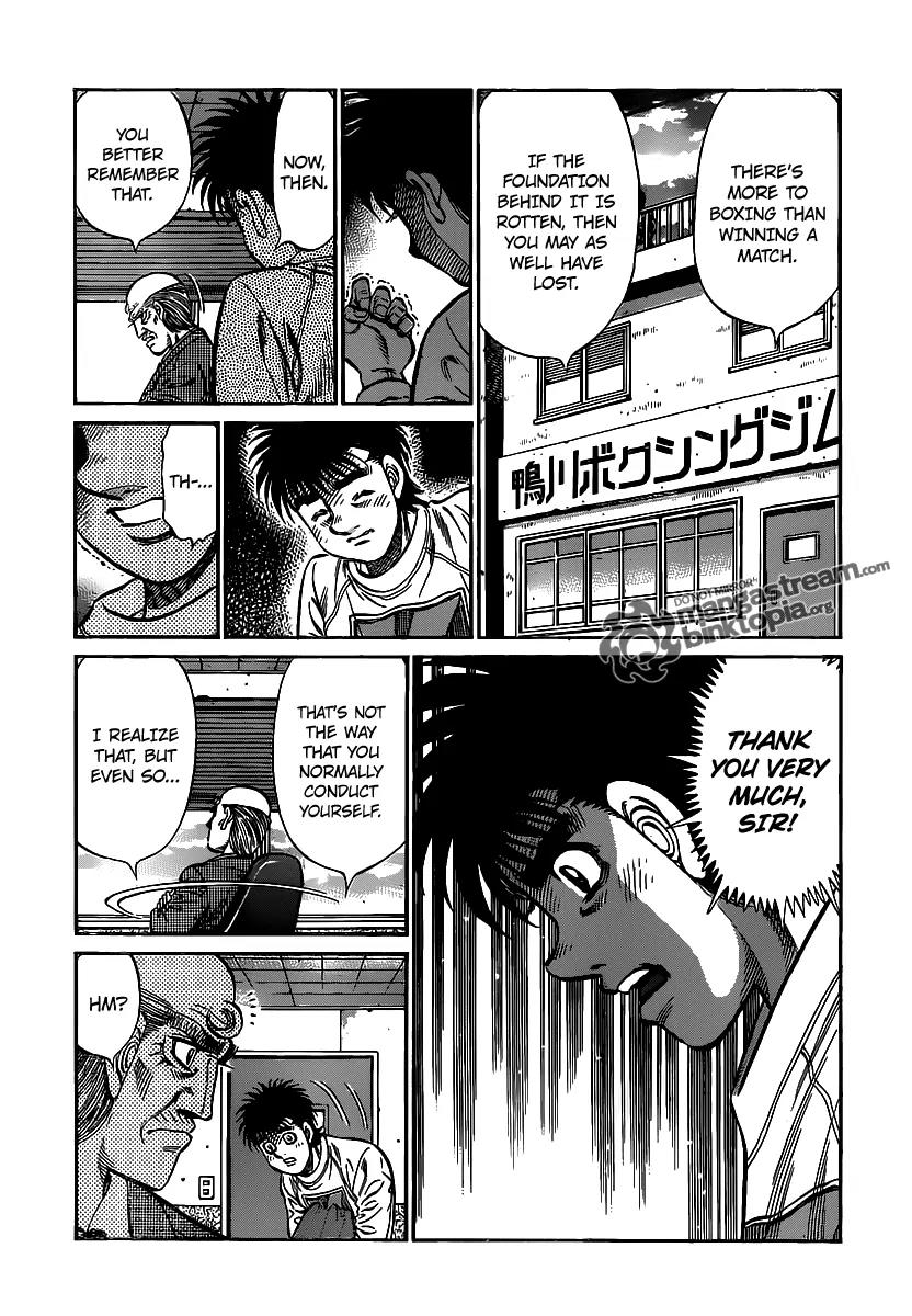 Hajime no Ippo Chapter 944 page 15 - Chapter 944 : Beware a Champion Who Drinks By Himself