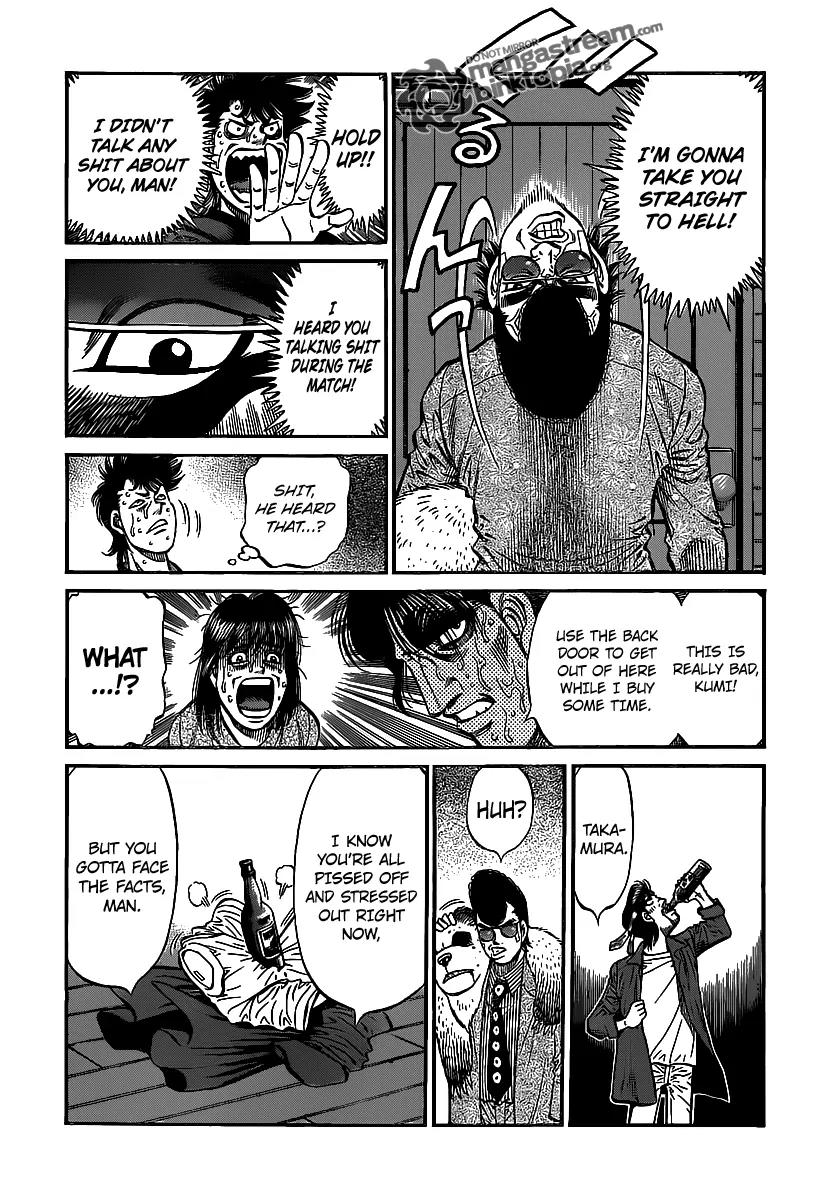 Hajime no Ippo Chapter 944 page 4 - Chapter 944 : Beware a Champion Who Drinks By Himself