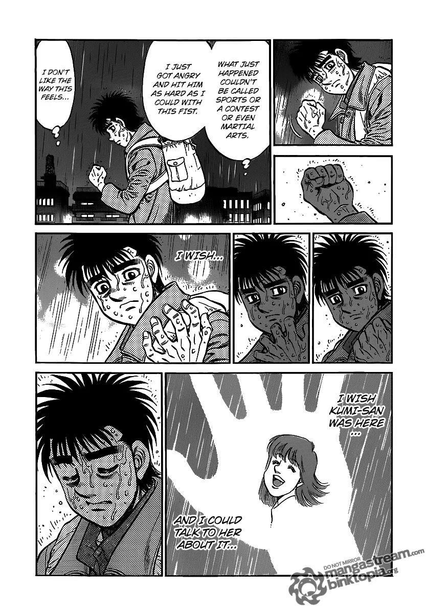 Hajime no Ippo Chapter 944 page 9 - Chapter 944 : Beware a Champion Who Drinks By Himself