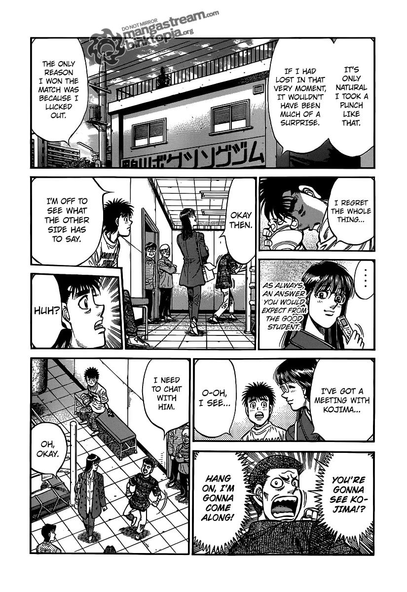 Hajime no Ippo Chapter 945 page 10 - Chapter 945 : The Key to Unsealing
