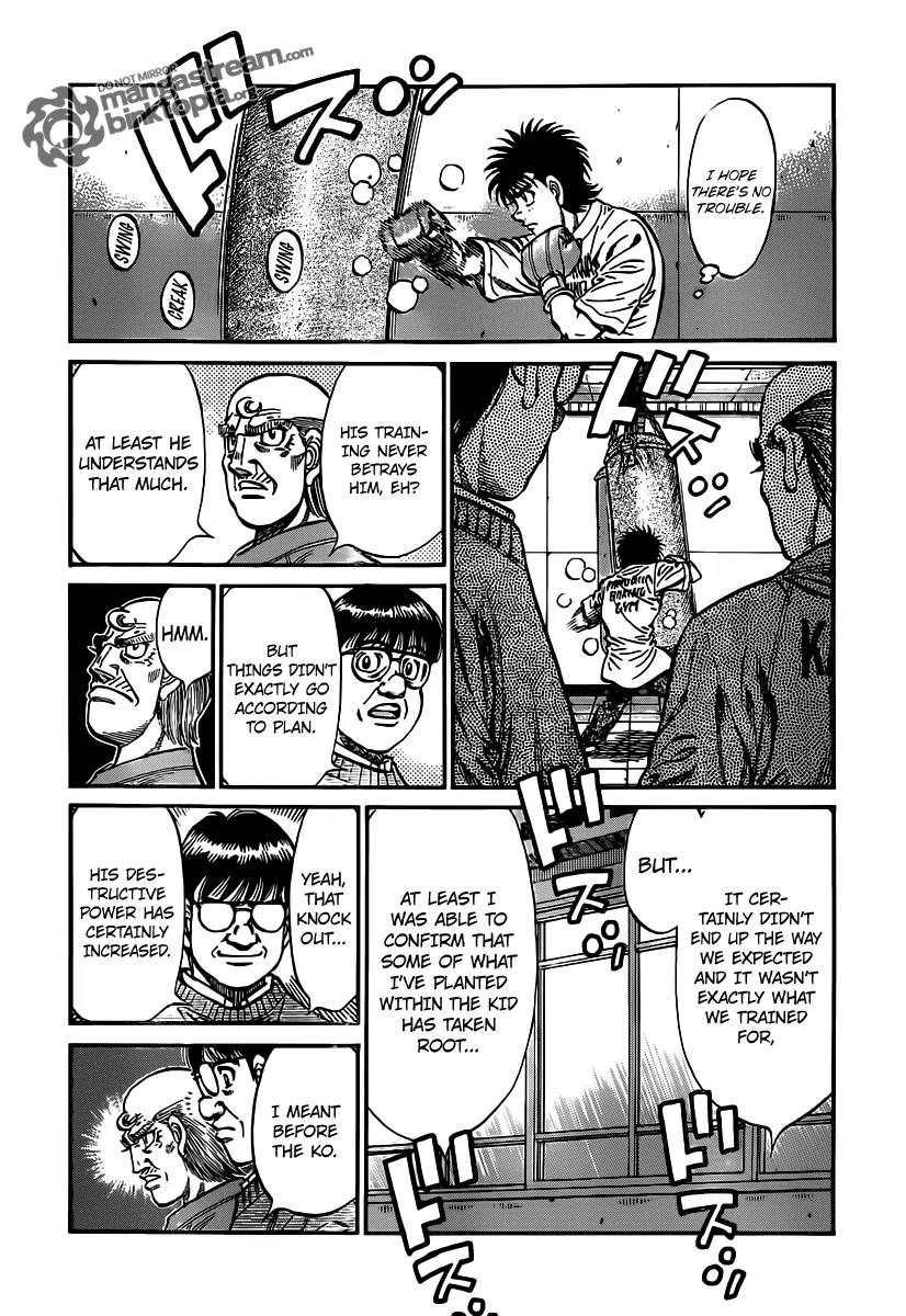 Hajime no Ippo Chapter 945 page 12 - Chapter 945 : The Key to Unsealing