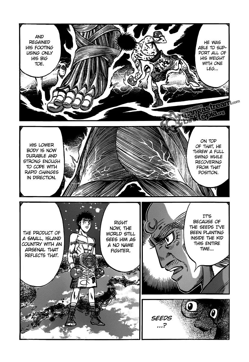 Hajime no Ippo Chapter 945 page 13 - Chapter 945 : The Key to Unsealing