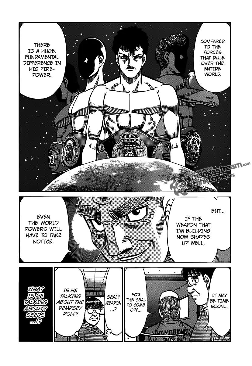 Hajime no Ippo Chapter 945 page 14 - Chapter 945 : The Key to Unsealing