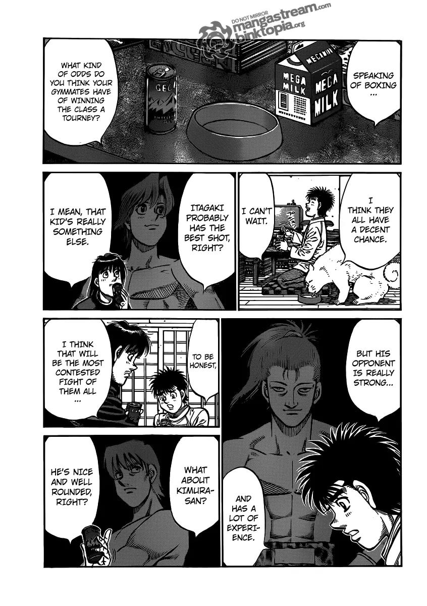 Hajime no Ippo Chapter 947 page 11 - Chapter 947 : Ippo's Class A Predictions