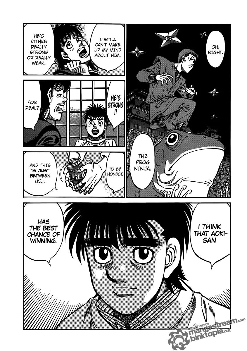 Hajime no Ippo Chapter 947 page 13 - Chapter 947 : Ippo's Class A Predictions