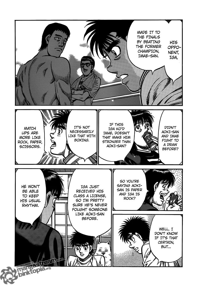 Hajime no Ippo Chapter 947 page 14 - Chapter 947 : Ippo's Class A Predictions