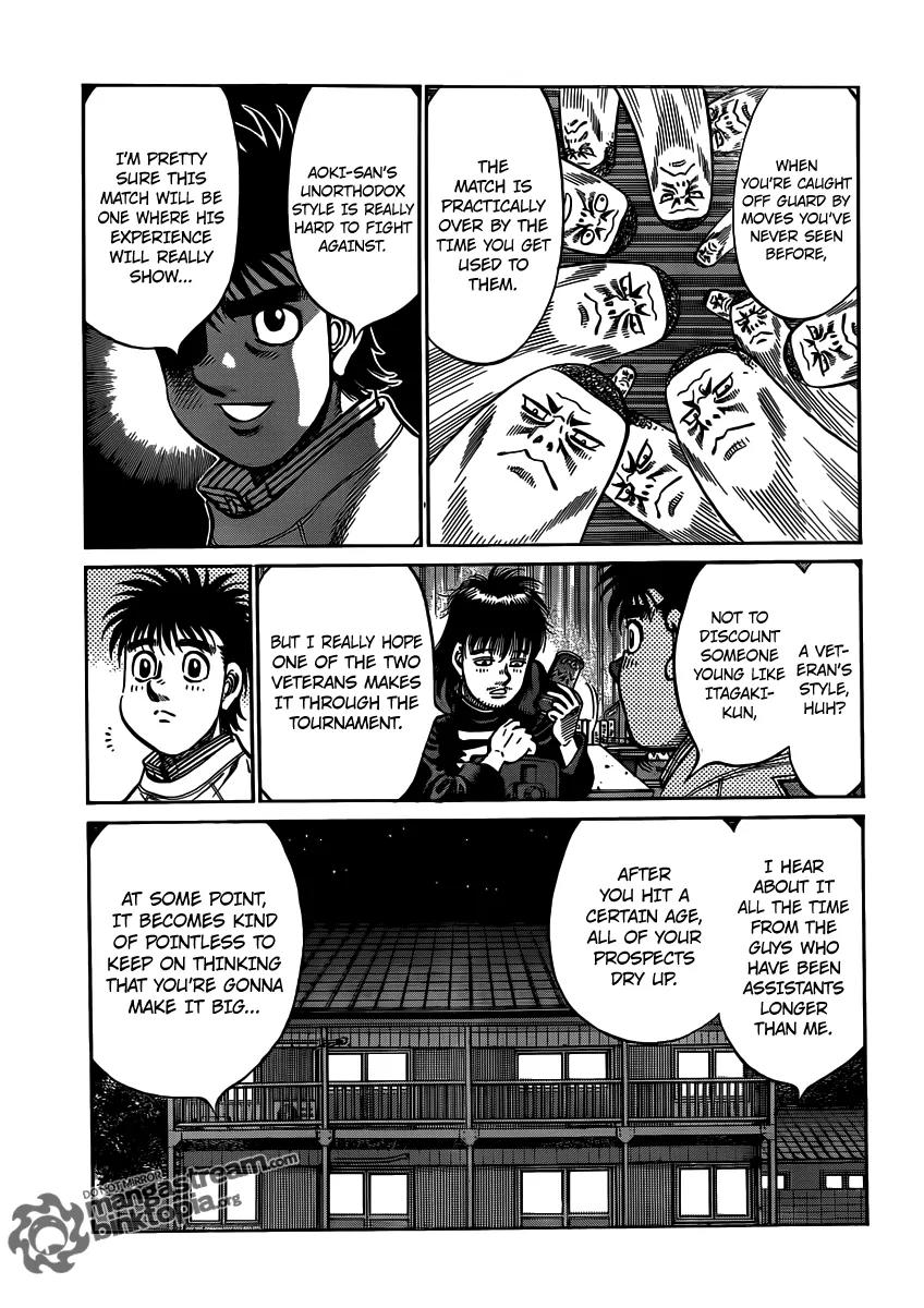 Hajime no Ippo Chapter 947 page 15 - Chapter 947 : Ippo's Class A Predictions