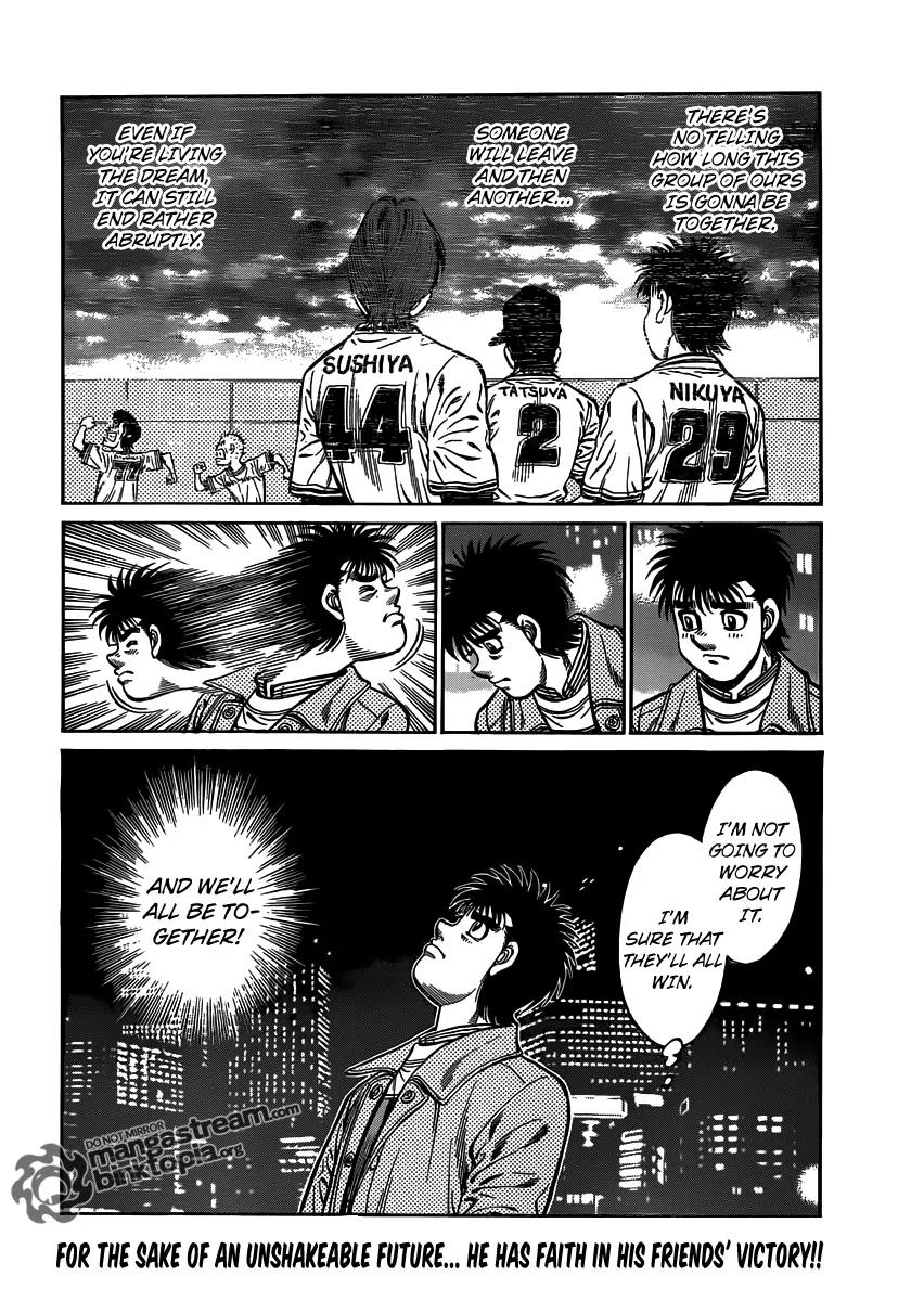 Hajime no Ippo Chapter 947 page 18 - Chapter 947 : Ippo's Class A Predictions