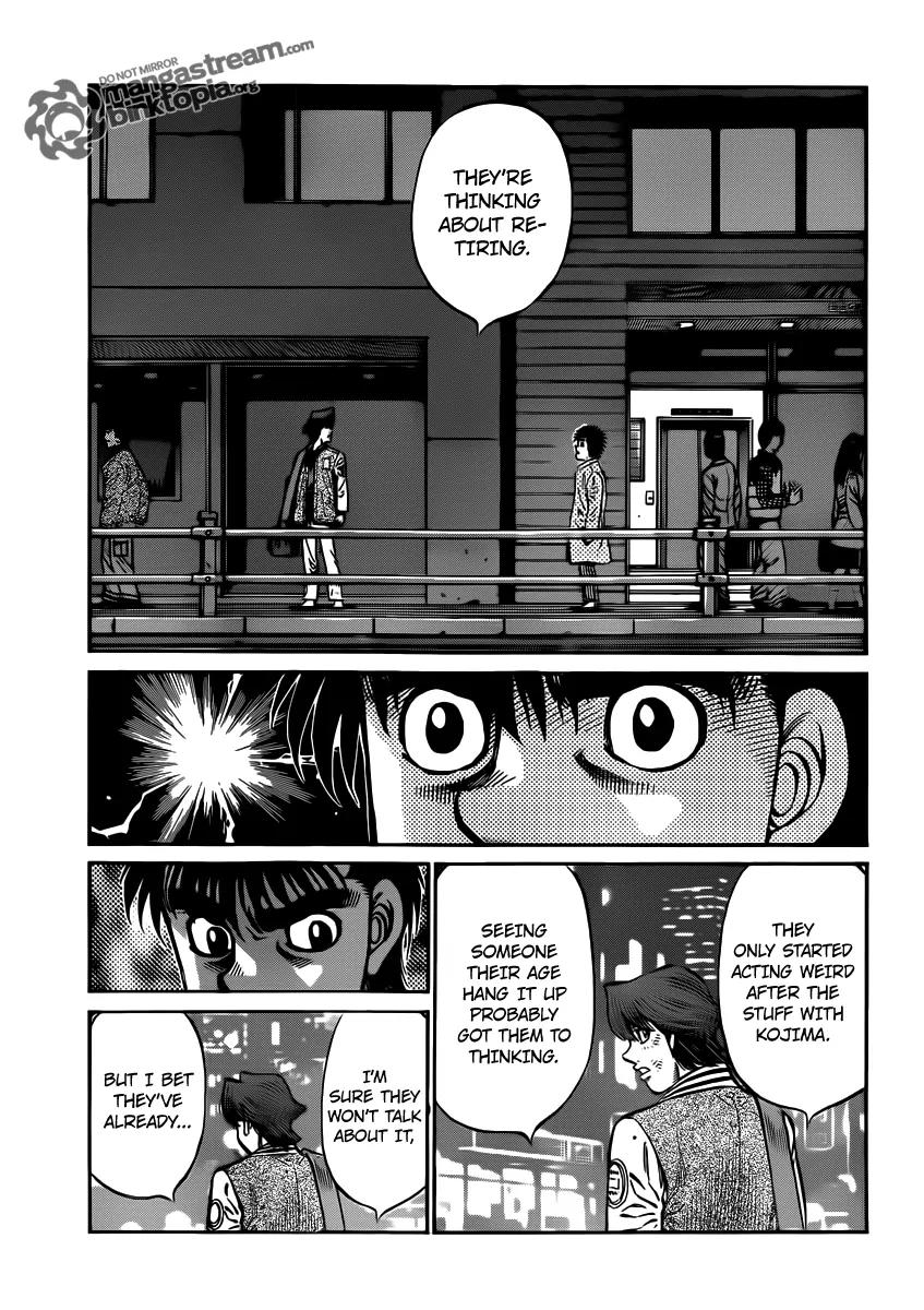 Hajime no Ippo Chapter 948 page 10 - Chapter 948 : What the Trio's Hiding