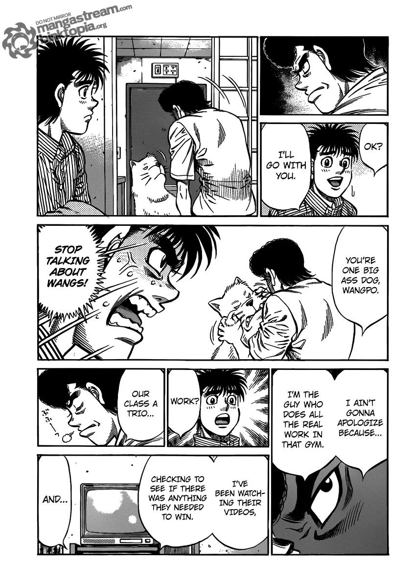 Hajime no Ippo Chapter 948 page 16 - Chapter 948 : What the Trio's Hiding