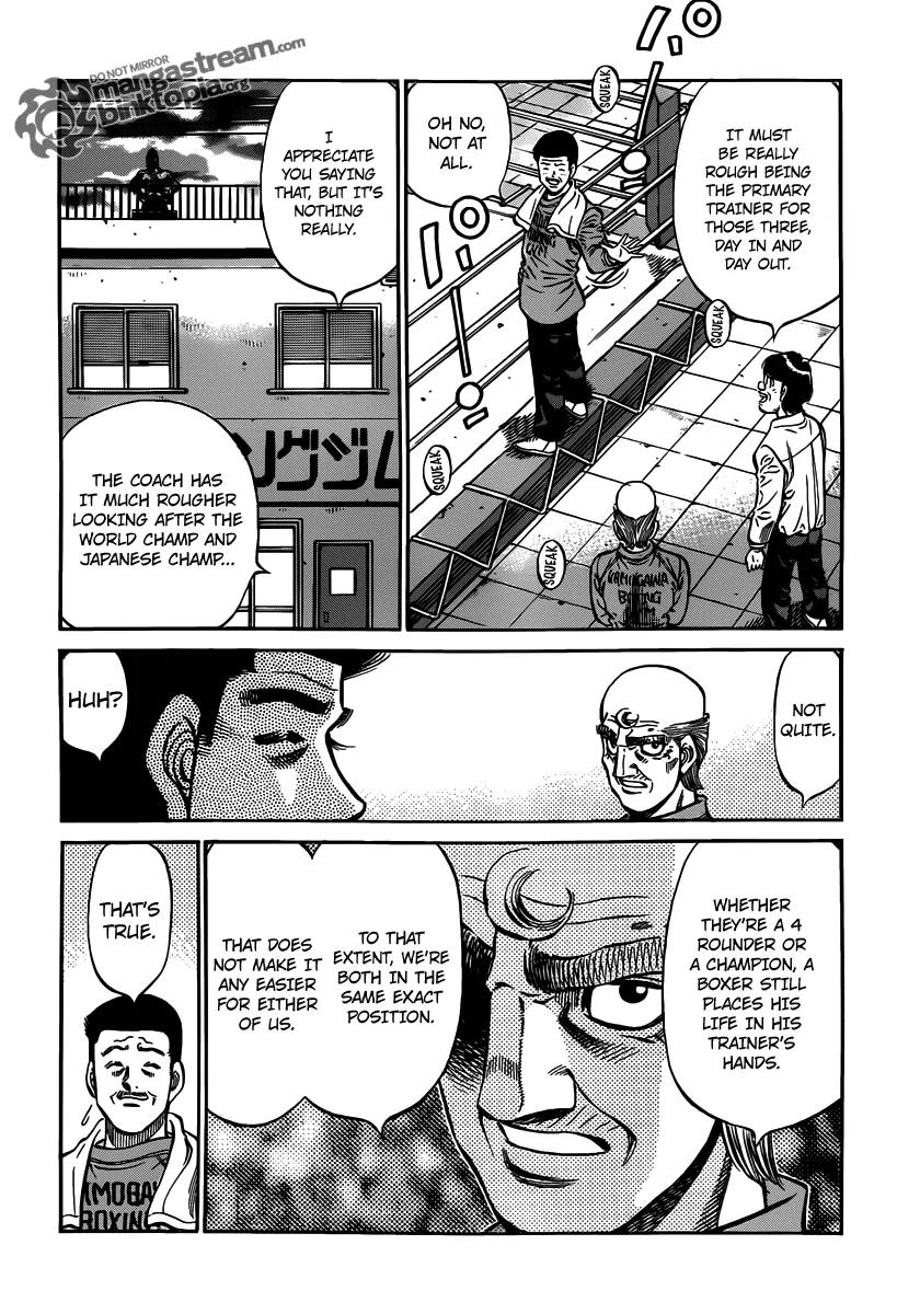 Hajime no Ippo Chapter 948 page 3 - Chapter 948 : What the Trio's Hiding