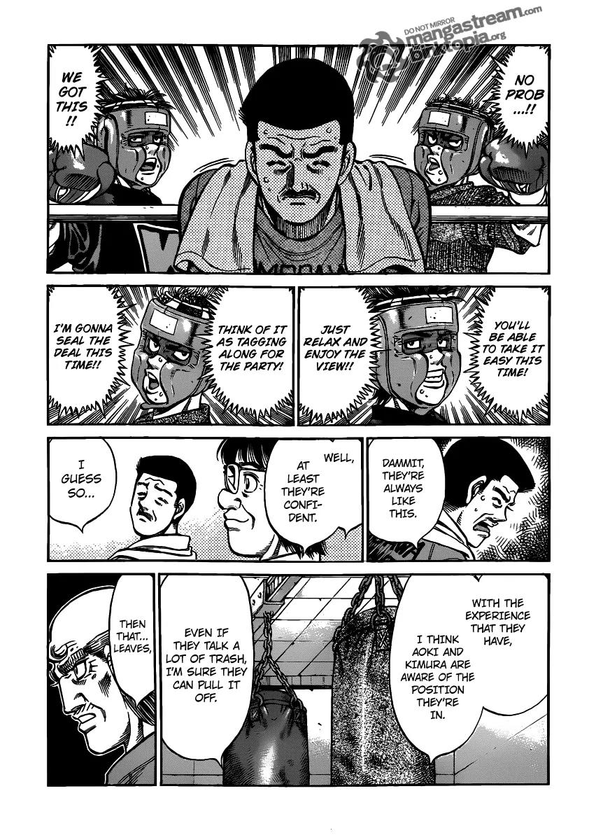Hajime no Ippo Chapter 948 page 4 - Chapter 948 : What the Trio's Hiding