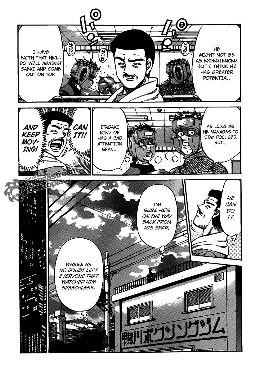 Hajime no Ippo Chapter 948 page 6 - Chapter 948 : What the Trio's Hiding