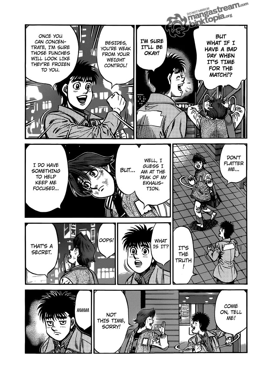Hajime no Ippo Chapter 948 page 8 - Chapter 948 : What the Trio's Hiding