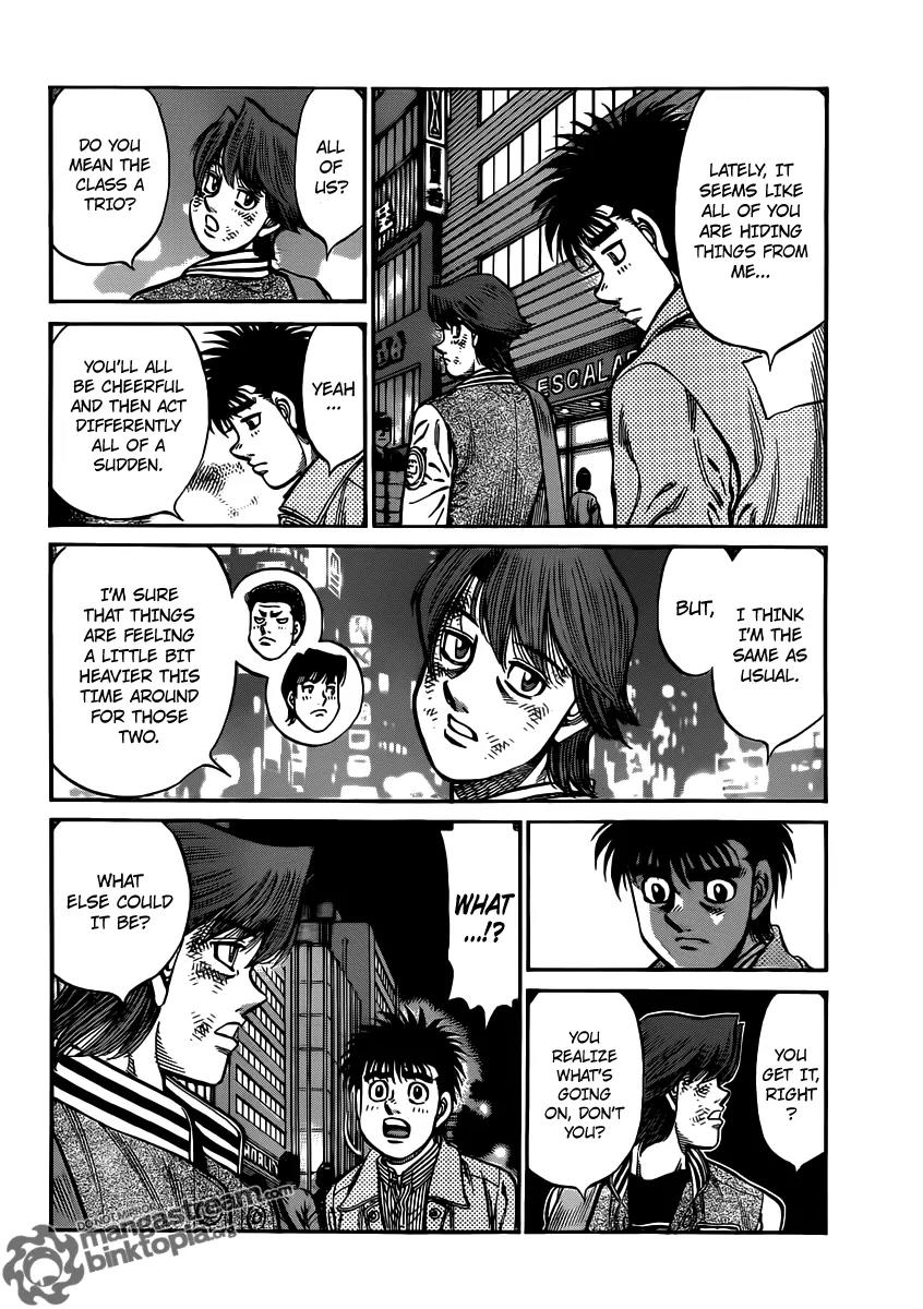Hajime no Ippo Chapter 948 page 9 - Chapter 948 : What the Trio's Hiding