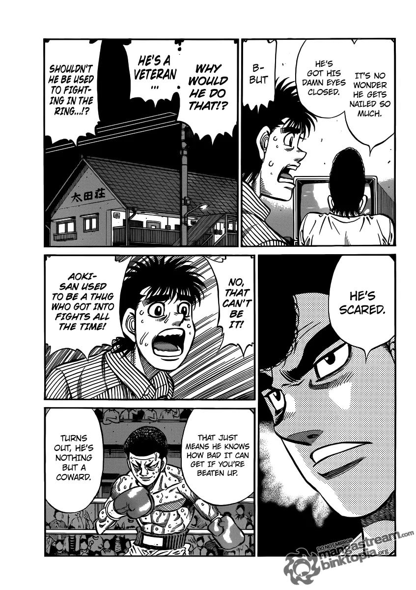 Hajime no Ippo Chapter 949 page 10 - Chapter 949 : The Reason He Gets Hit