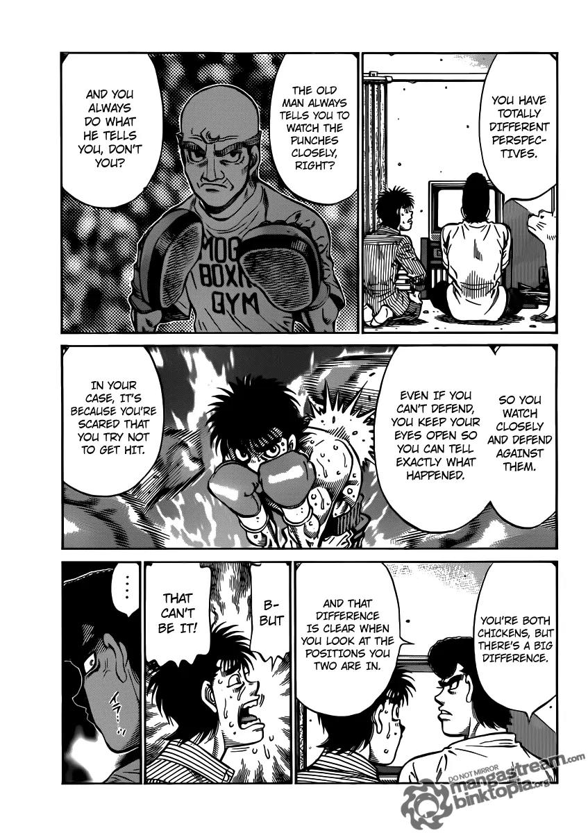 Hajime no Ippo Chapter 949 page 12 - Chapter 949 : The Reason He Gets Hit