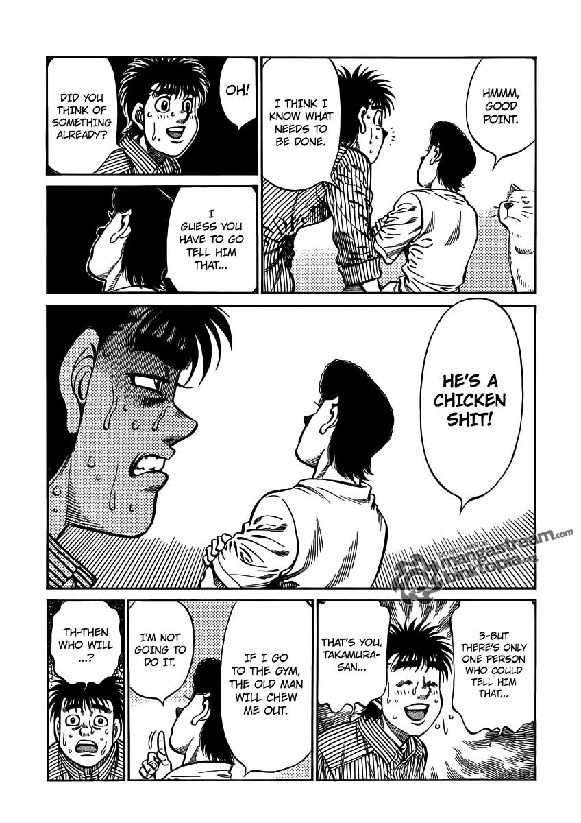 Hajime no Ippo Chapter 949 page 14 - Chapter 949 : The Reason He Gets Hit