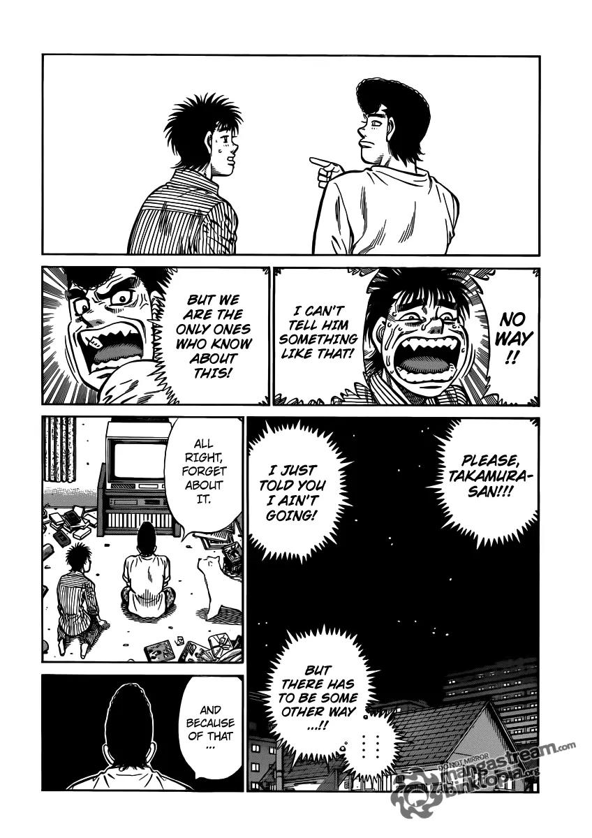 Hajime no Ippo Chapter 949 page 15 - Chapter 949 : The Reason He Gets Hit