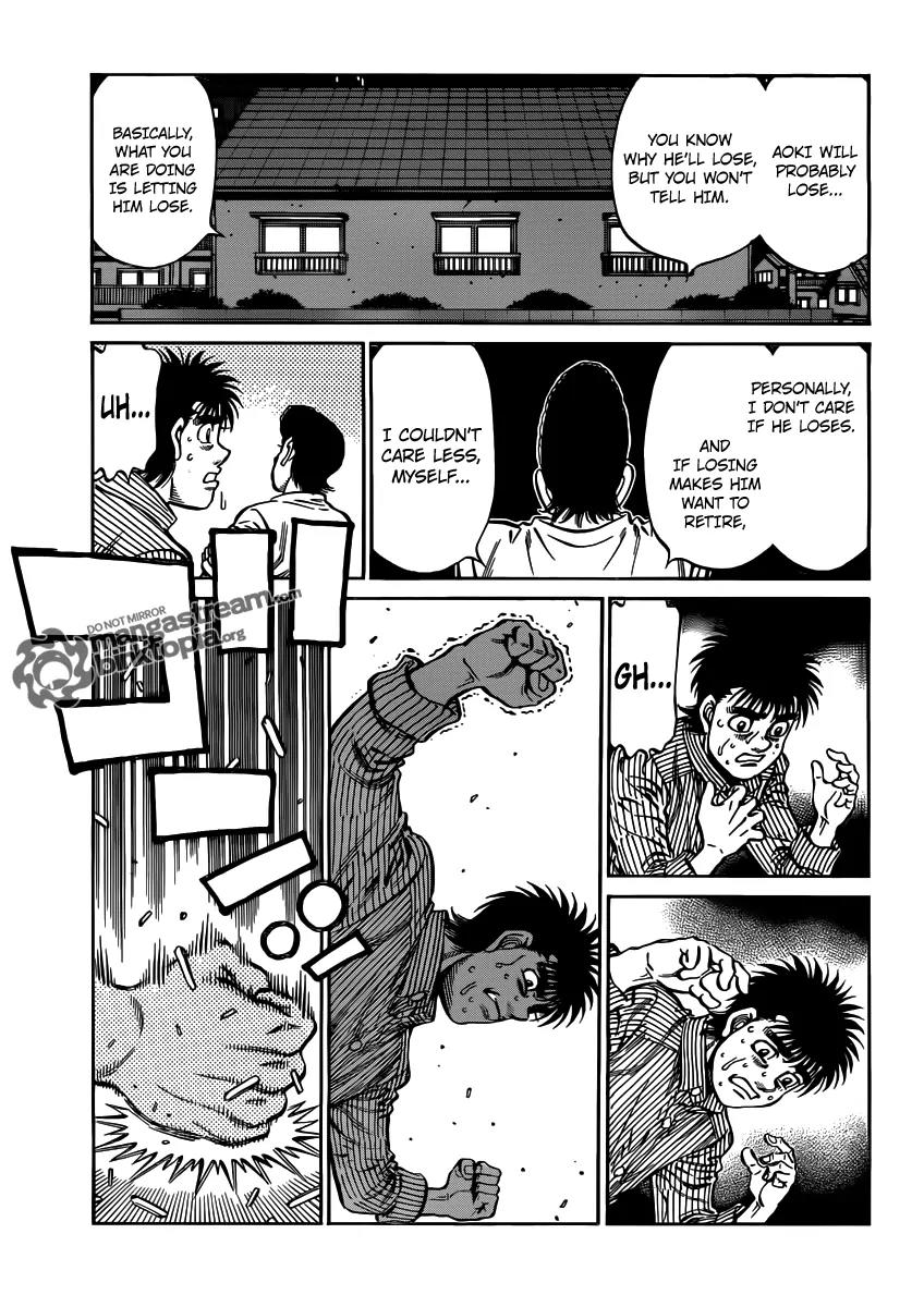 Hajime no Ippo Chapter 949 page 16 - Chapter 949 : The Reason He Gets Hit