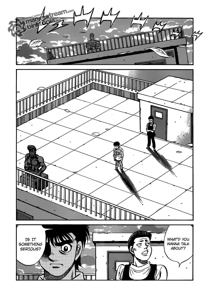Hajime no Ippo Chapter 949 page 17 - Chapter 949 : The Reason He Gets Hit