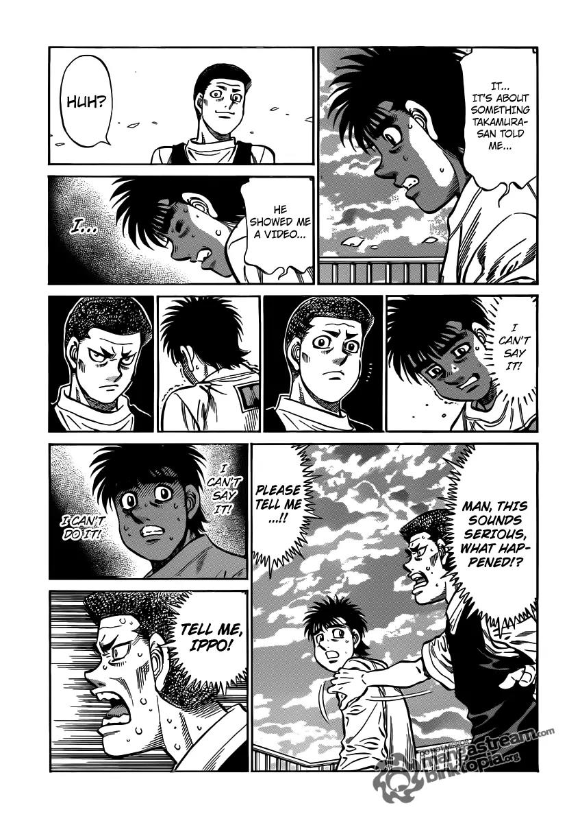 Hajime no Ippo Chapter 949 page 18 - Chapter 949 : The Reason He Gets Hit