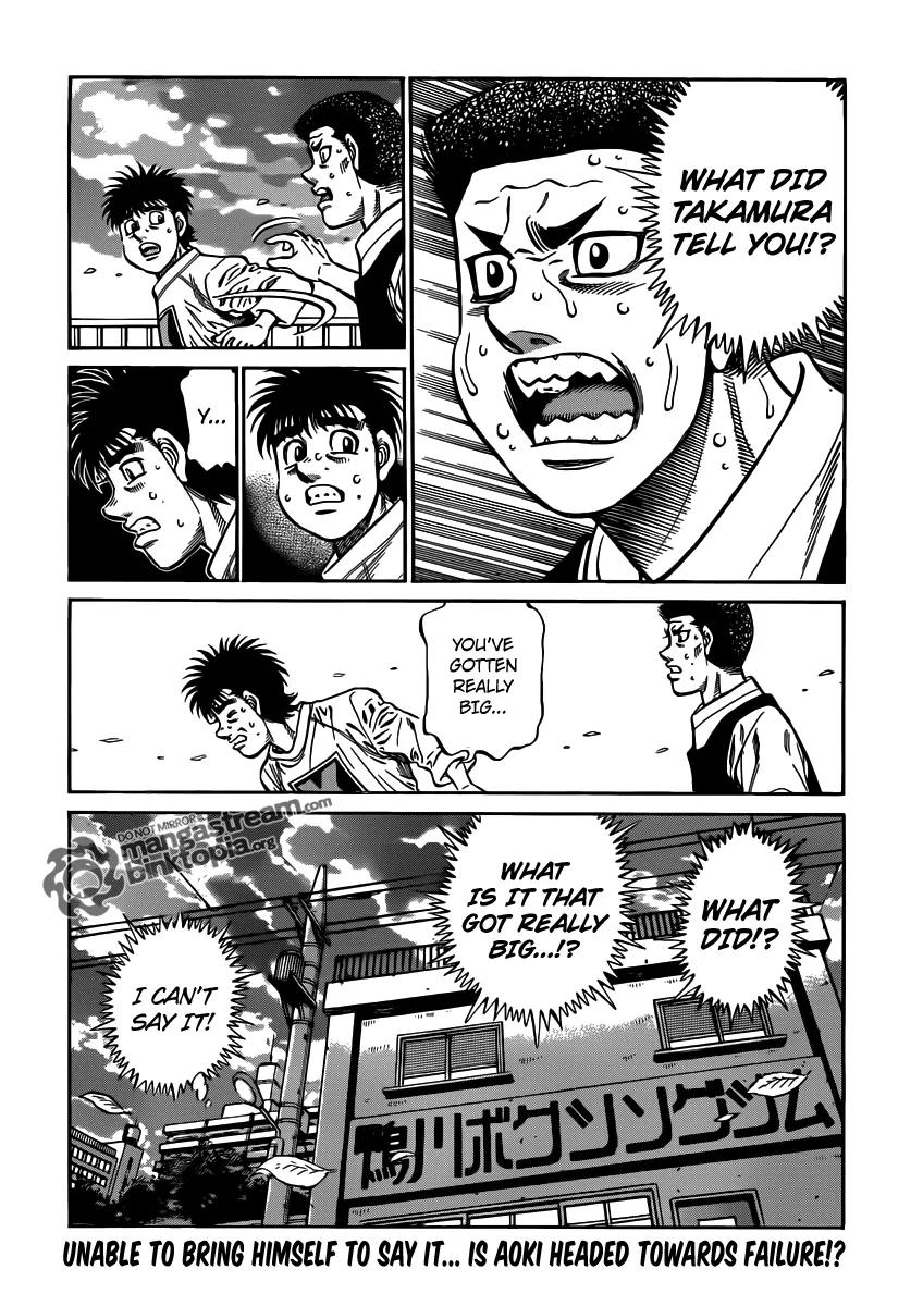Hajime no Ippo Chapter 949 page 19 - Chapter 949 : The Reason He Gets Hit